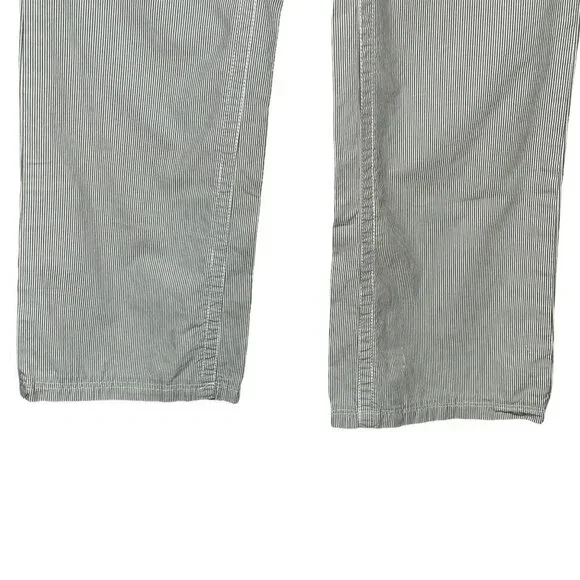 Converse One Star Cotton Engineer Blue White Stripe Pants Women's Size 8 - Picture 3 of 7